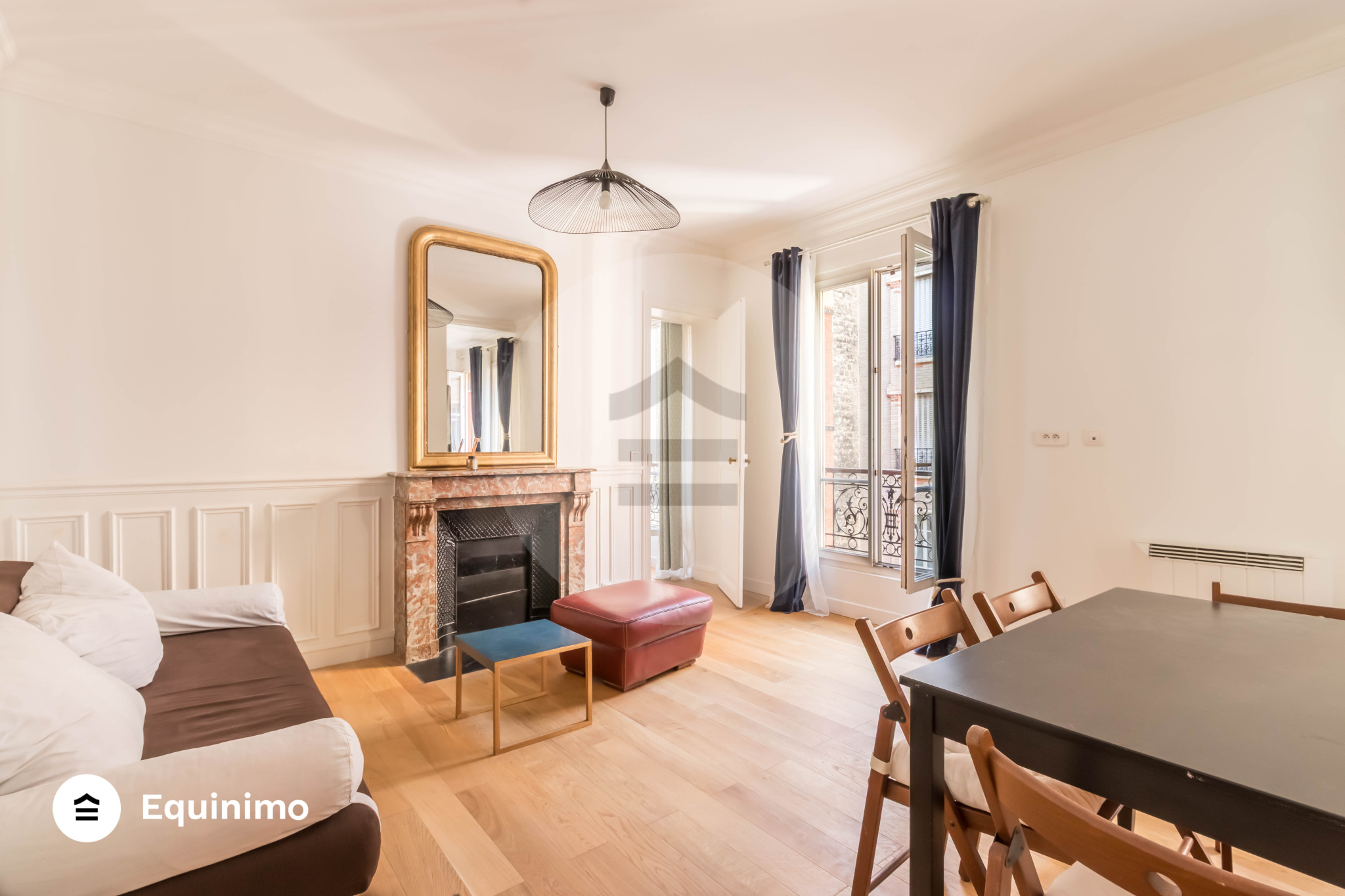 Appartement 2 pièces 1 chambre 41m2 à 300m du métro